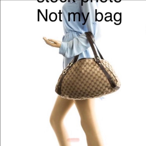 Authentic NWT Gucci Abbey Medium Tote Bag 130736 - Picture 2 of 9